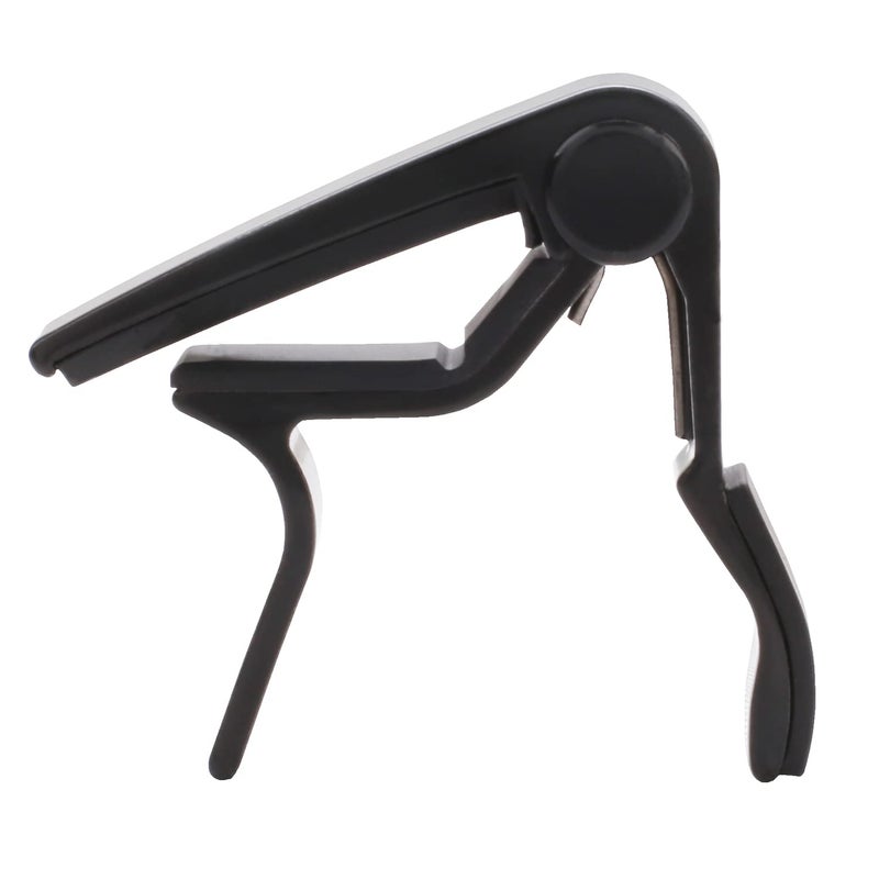 PUNK Ukulele Capo,Ukulele Clamp,Ukulele Clip,Black,for Soprano,Concert,Tenor,baritone-Ukulele Professional Capo(Black) - Image 5